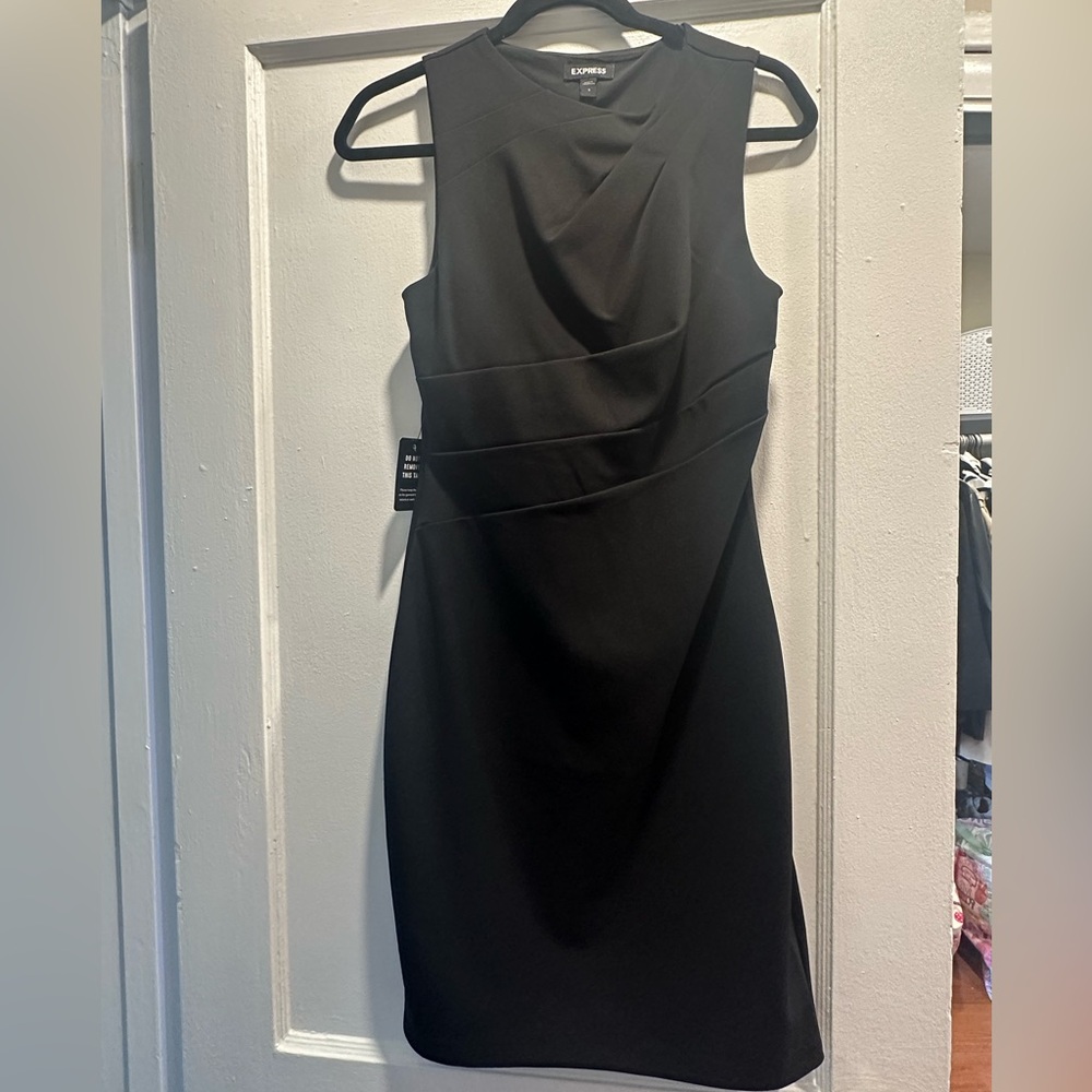 Express Black Sleeveless Dress
